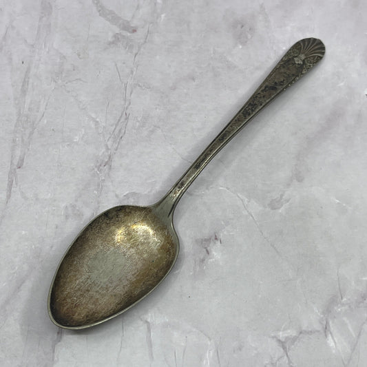 Crown Silverplate Radiance Spoon 8" Vintage Silverplate TC5-OS-19