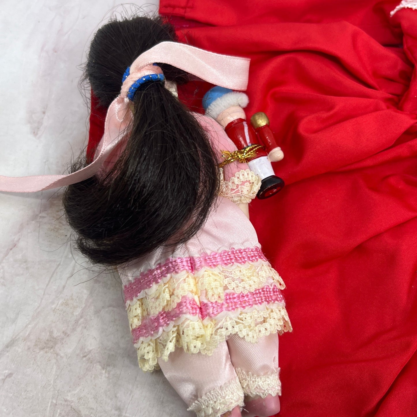 Samantha Pleasant Company American Girl Christmas Dress & Clara Doll