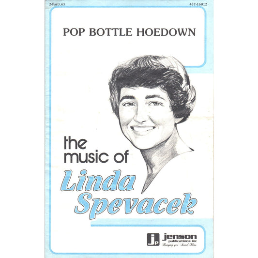 1980 Sheet Music Linda Spevacek Pop Bottle Hoedown D10