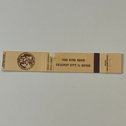 Maxwell Sweeney's Restaurant Calumet City IL Vintage Matchbook TB6-MB2-9