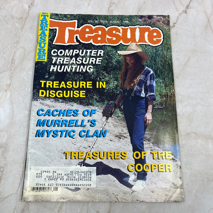1989 Aug - Treasure Magazine - Treasure Hunting Prospecting Metal Detector M16