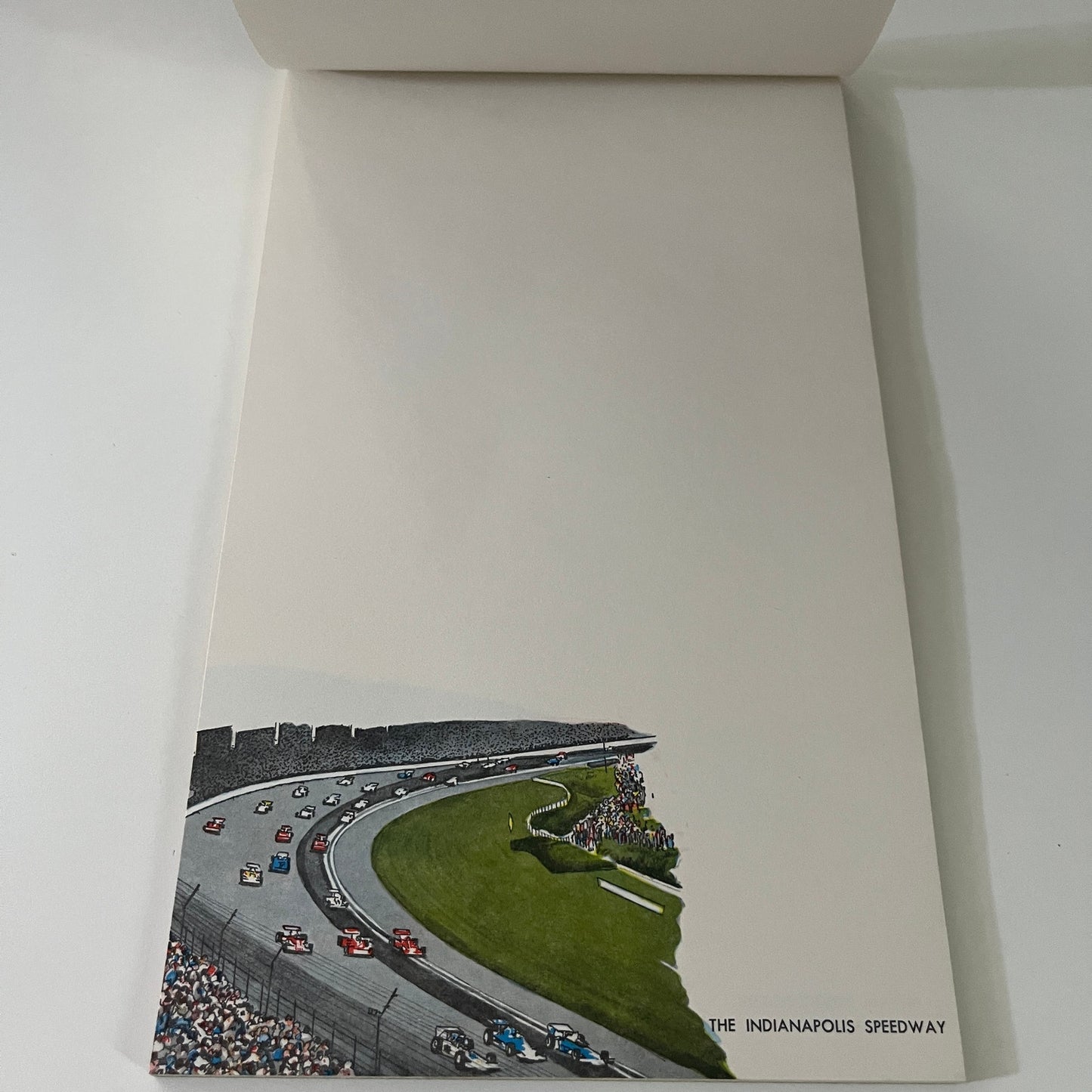 Retro Indiana Tourist Notepad Blank Vintage Vagabond Creations TE2-BB