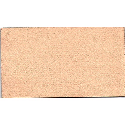 Mirko Genaro Bombarda Valencia Pto Cabello Vintage Business Card SD9-B8