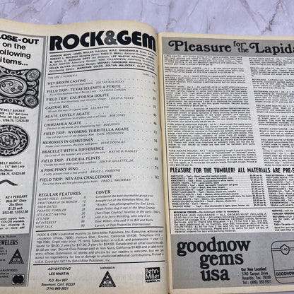 Nevada Chalcedony California Oolite - Rock & Gem Magazine - Jun 1977 M23