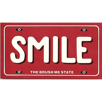 J.W. Ausmus DDS Family Dentistry Houston Vintage Business Card SC9-B3