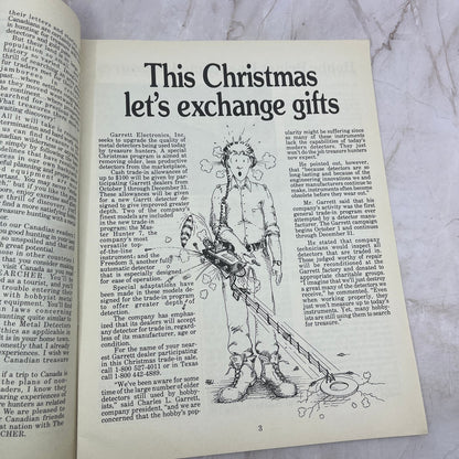 1987 Oct - The Garrett Searcher Newsletter Treasure Hunting Metal Detectors M20