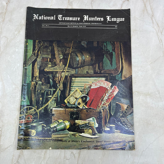 1971 National Treasure Hunters League Magazine - Mesquite TX Ray Smith M19