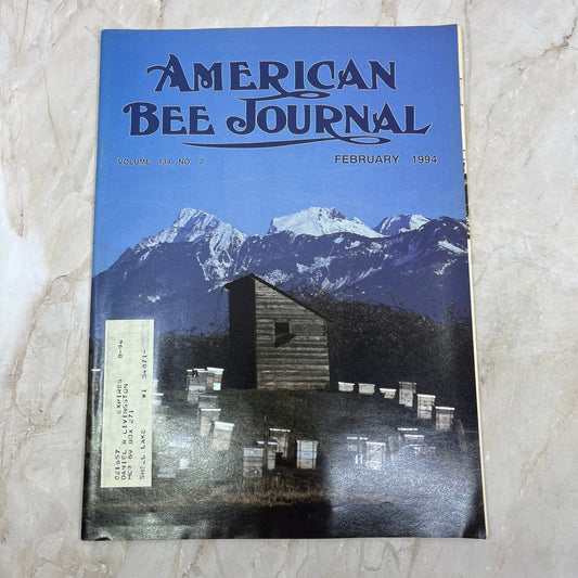 1994 Feb - American Bee Journal Magazine - Bees Beekeeping Honey M9-1