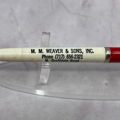 M.M. Weaver & Sons Inc Leola PA Vintage Advertising Pen TC5-PP2