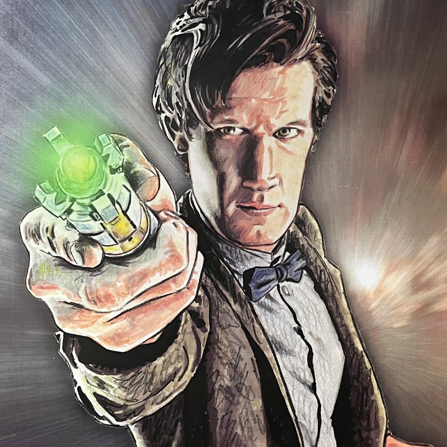 Dr. Who - Matt Smith - Ted Dastick Jr Art Poster 11x17 V7