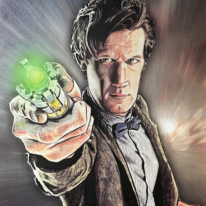 Dr. Who - Matt Smith - Ted Dastick Jr Art Poster 11x17 V7