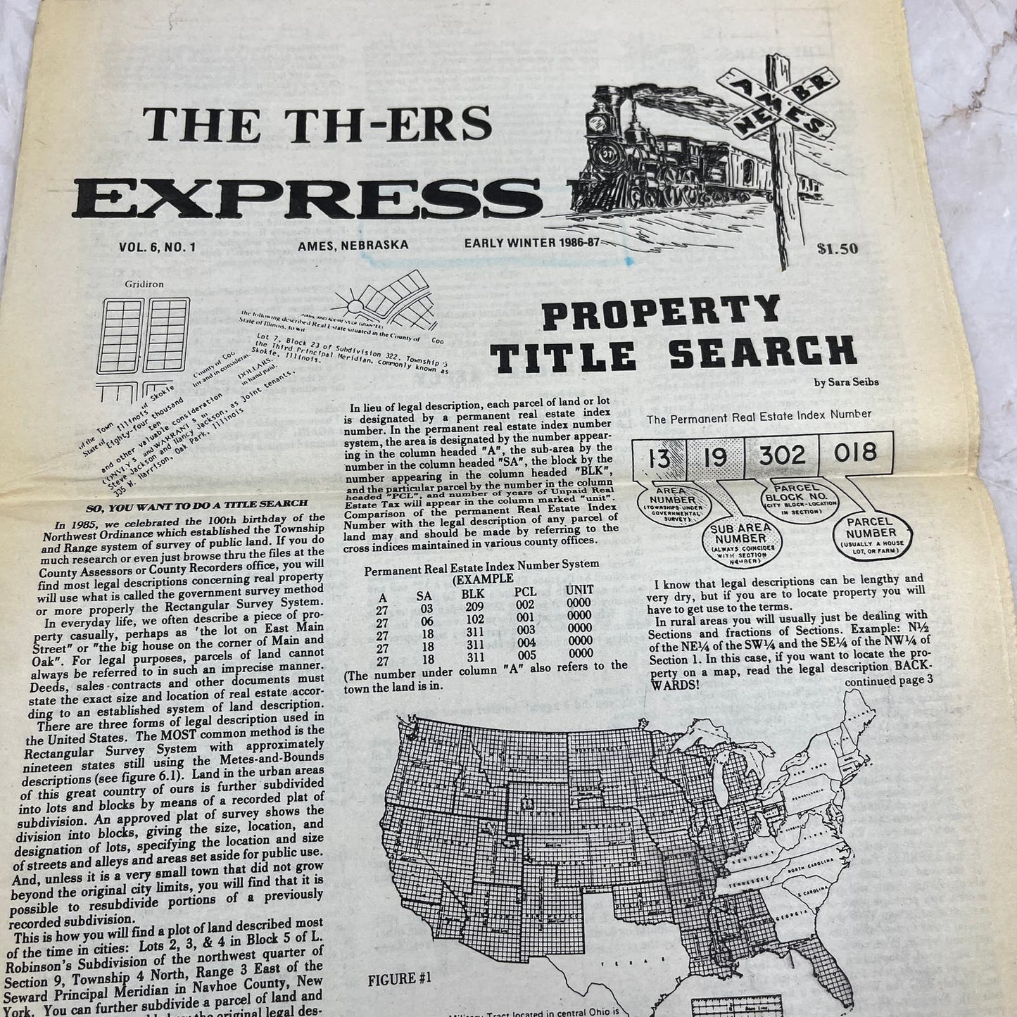 1986 Winter - The Th-Ers Treasure Hunting Newsletter - Ames NE M11