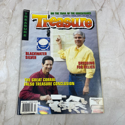 1993 March - Treasure Magazine - Treasure Hunting Prospecting Metal Detector M16