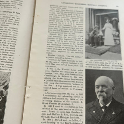 Photos and Info on Brotherhood Members - 1914 Original 9 Page Article AF3-2