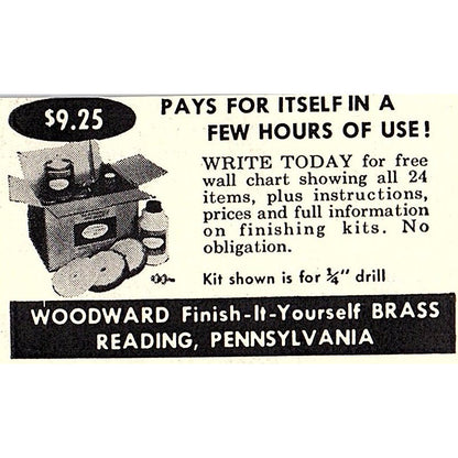 The Magna Probe - Traces Water, Gas Lines At Home Cleveland OH 1955 Ad AF9-S7