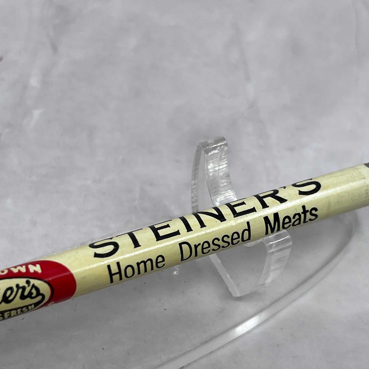 Vintage Steiner's Home Dressed Meats Youngstown No. 220-2 Pencil TC5-PN1