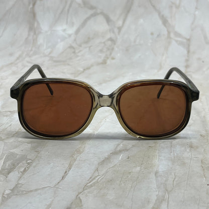 Retro Oversize Brown Sherry Flex Sunglasses Eyeglasses Frames TD5G3-3