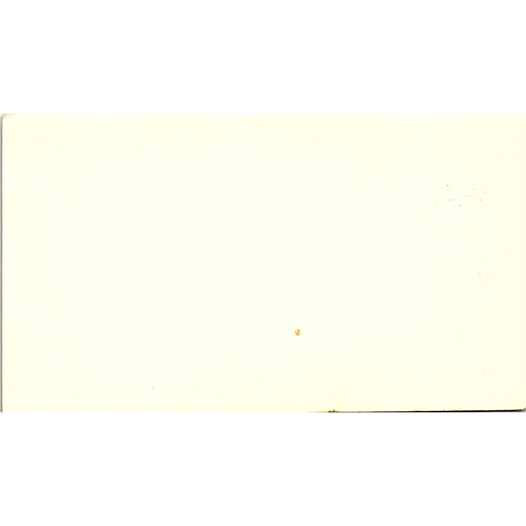 PB International T.V. W. Tank Long Beach CA Vintage Business Card SSB4-B13