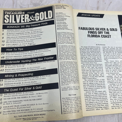 1986 Western & Eastern Treasures' Silver & Gold Magazine Treasure Hunting M20