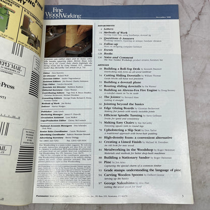 Building Easy Chairs - Dec 1989 No 79 - Taunton's Fine Woodworking Magazine M34