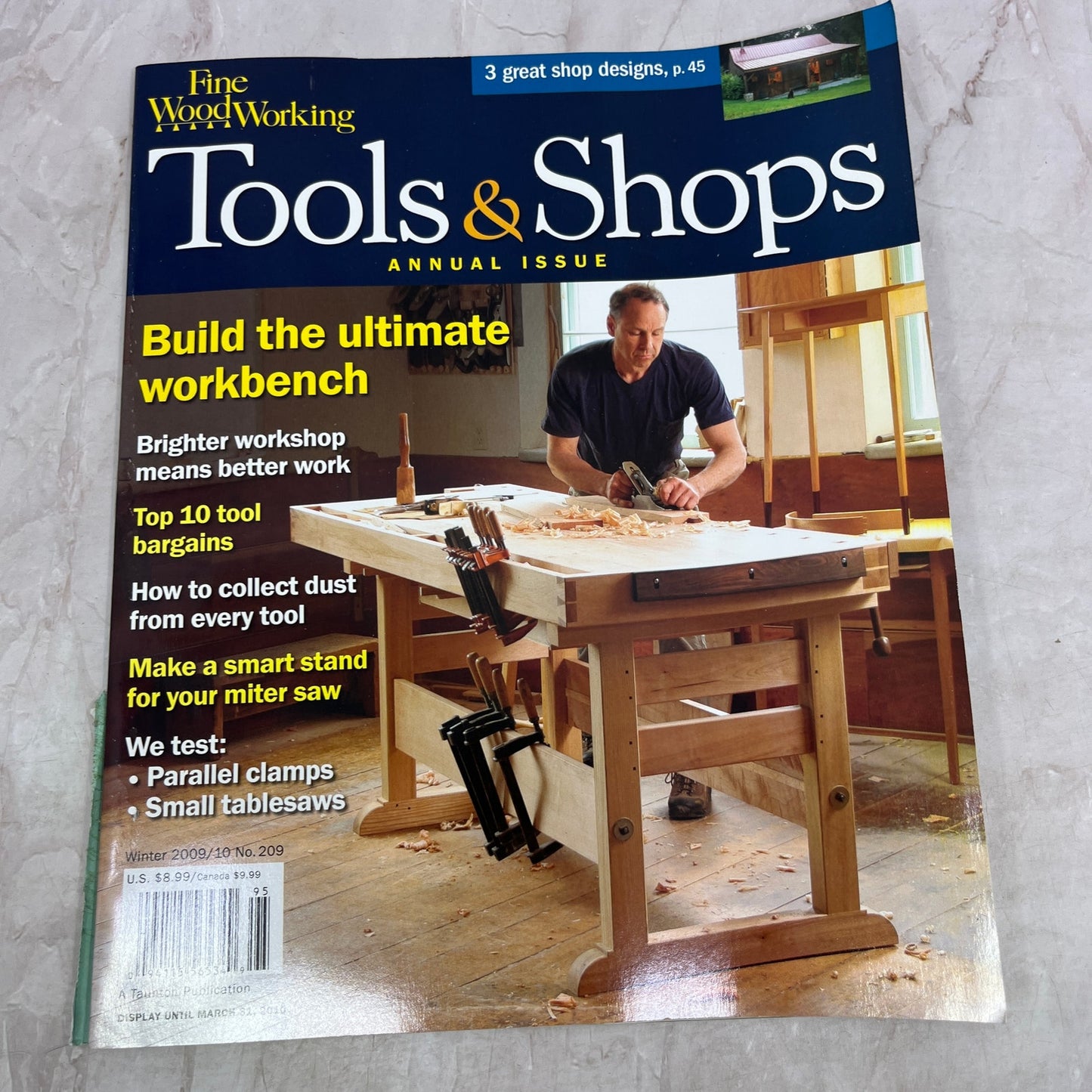 Tool & Shop - Winter 2010 No 209 - Taunton's Fine Woodworking Magazine M34