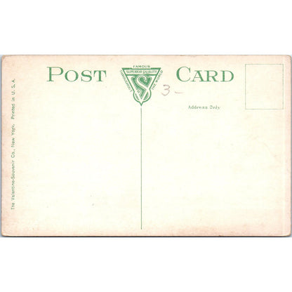 c1910 Roscoe Conkling Homestead Utica NY Original Postcard PC9