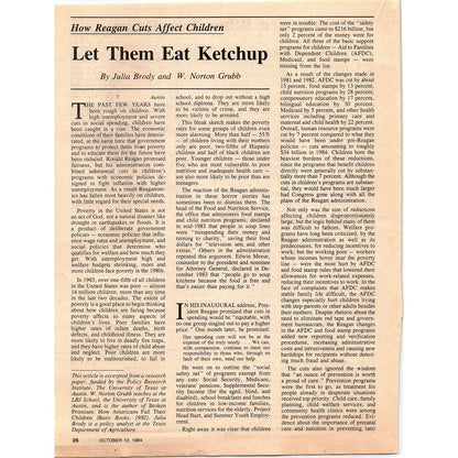 The Texas Observer Dan Hubig Art Austin Texas 1984 Ad AF6-9