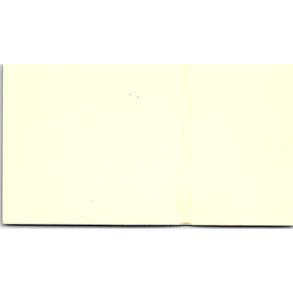 Ventech Engineers Glynn M. Hicks Pasadena Texas Vintage Business Card SF3-B5