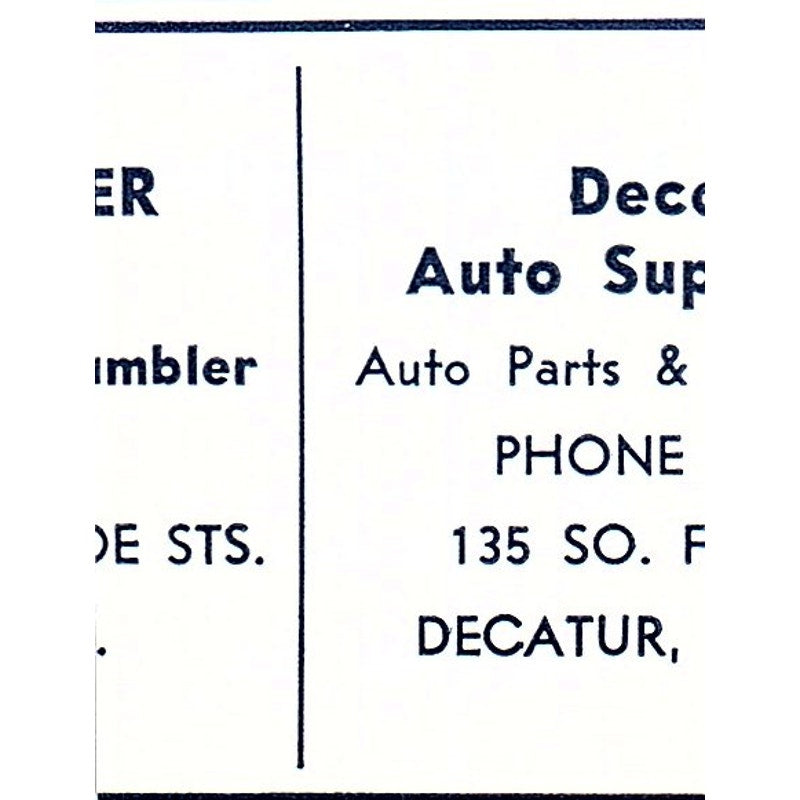 Arnold Lumber Co Inc 425 So Winchester Decatur Indiana 1964 Ad AG1-S14