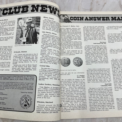 1977 Feb White's Electronics Discover Newsletter Metal Detectors Treasure M19