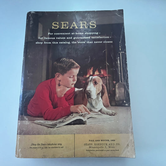 Sears Catalog 1959 Fall & Winter - Fashion, Kids, Home, Tools Minneapolis CTG1