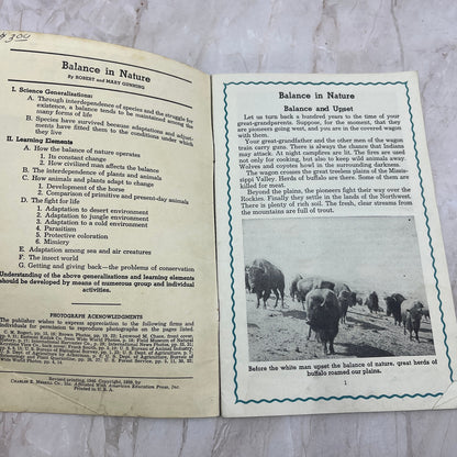 1946 Balance in Nature Little Wonder Book Robert and Mary Gunning H4-6