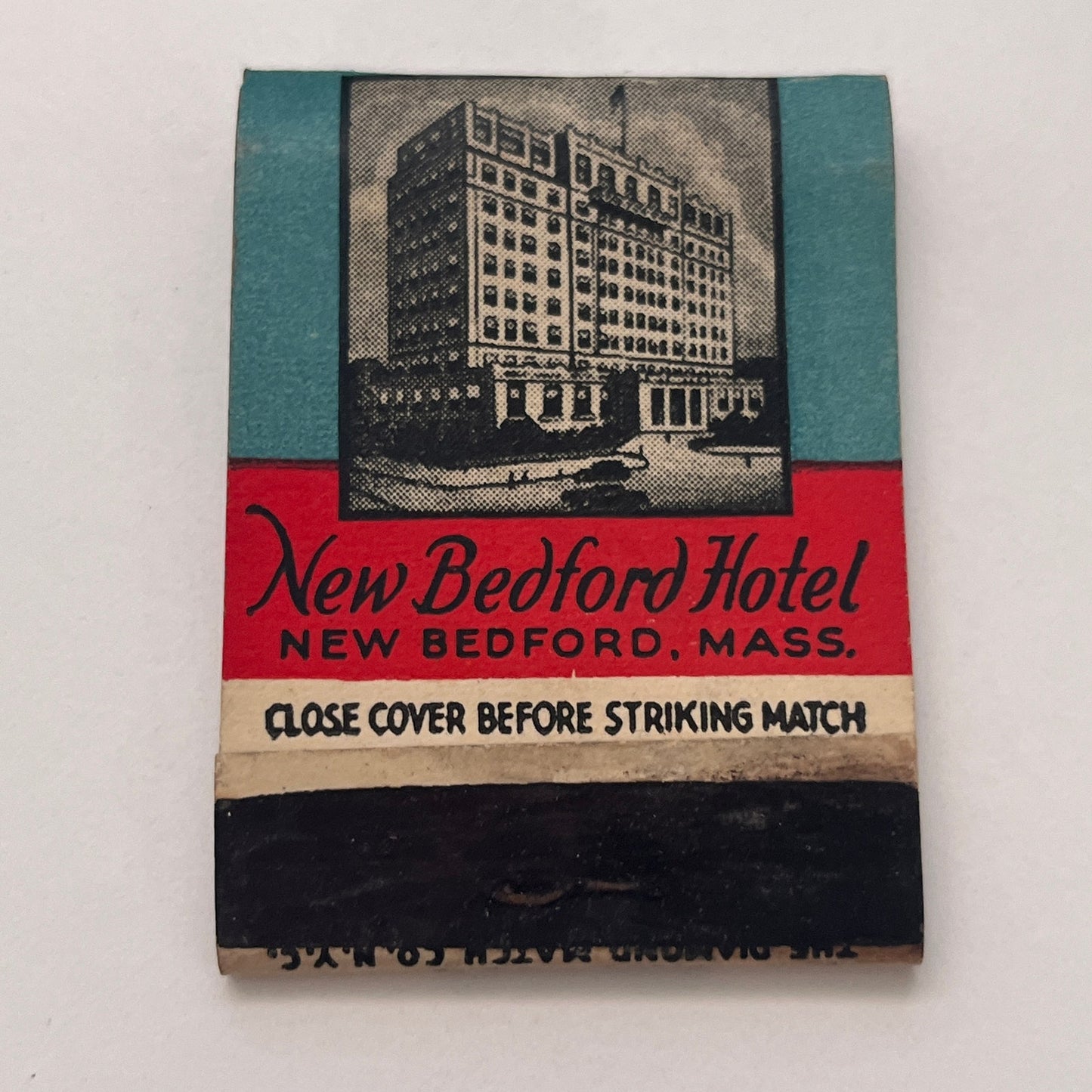 The Roof Night Center Spouter Inn Jolly Whaler Vintage Matchbook Cover TB8-MB-5