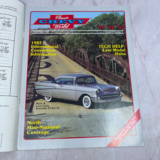 Late Model Hubs - '55, '56, '57 Classic Chevy World Magazine - Feb 1983 M30