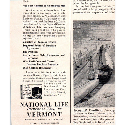 Sound Scriber Tycoon Dictating System New Haven CT 1951 Magazine Ad AF1-MF1