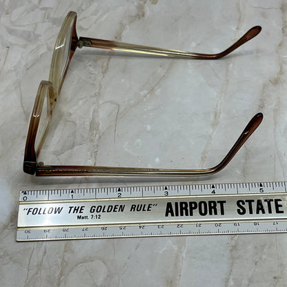 Vintage Oversize Plastic Frame Parade 1242 Tantone Eyeglasses Frames TD5G1-2