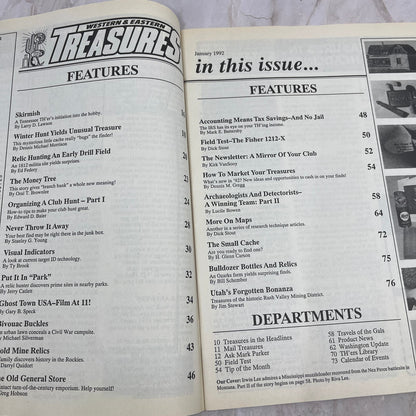 1992 Jan - Western & Eastern Treasures Magazine - Treasure Hunting Gold M12