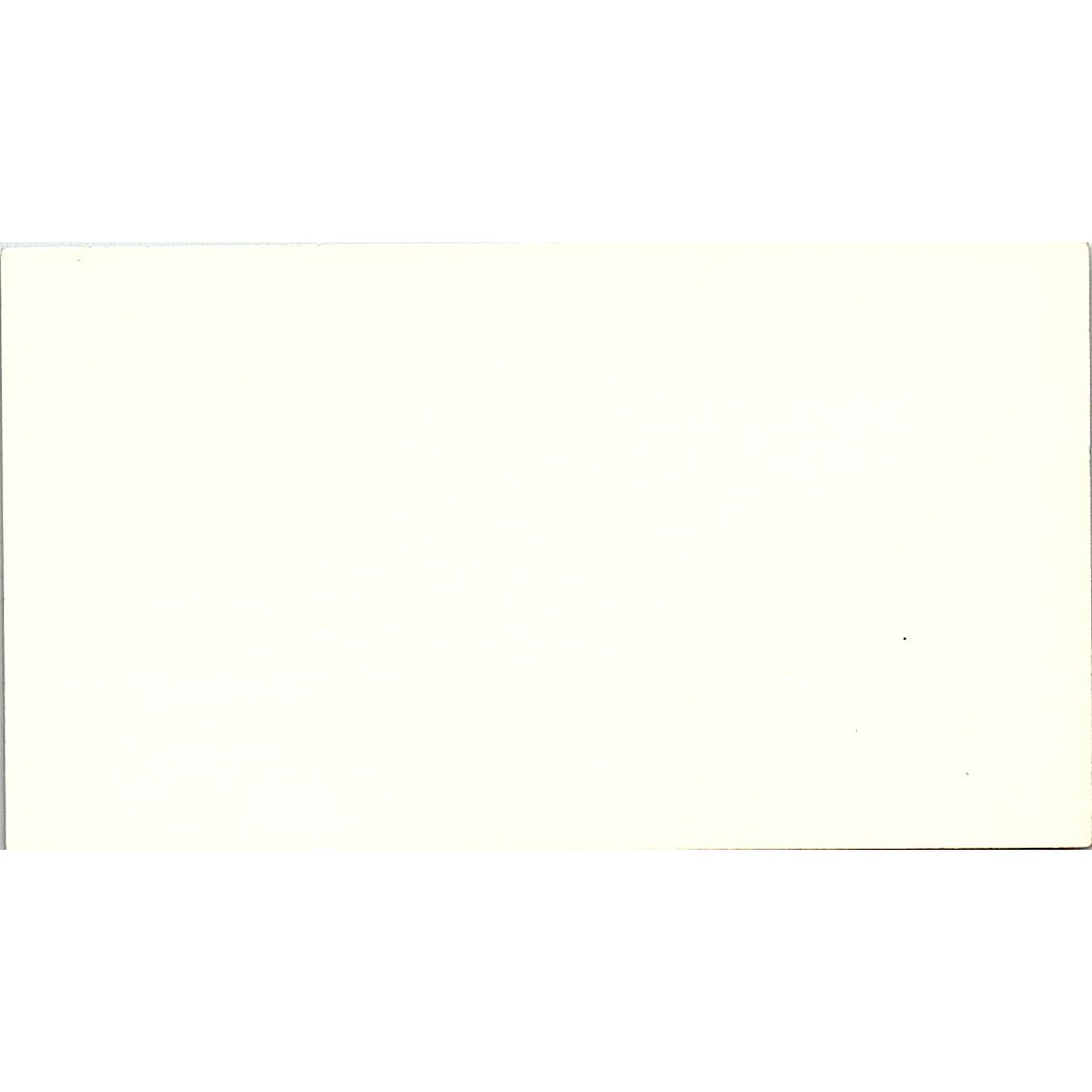 Ben E Johnston DVM Westbury Animal Hospital Houston Vintage Business Card SE5-B1