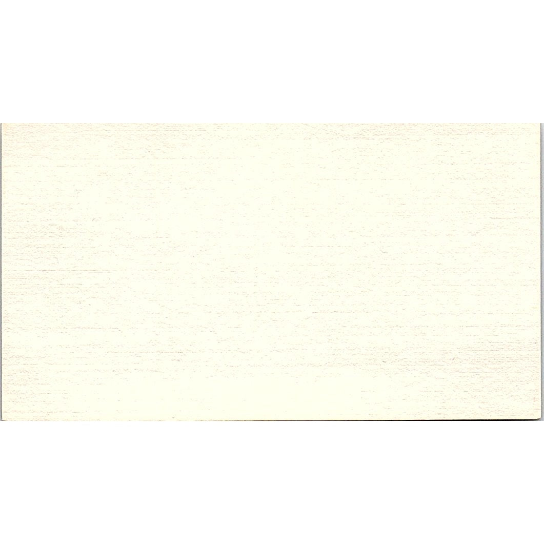 Rancho TV Sizzler Center Temecula CA Vintage Business Card SC9-B10