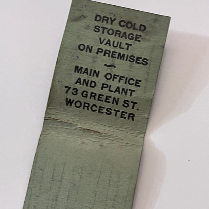 Lainer's Dry Cleaning Worcester MA Vintage Matchbook Cover TB6-MB1-6