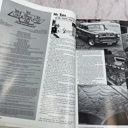 Curtis Vittetoe Oak Grove MO - '55, '56, '57 Classic Chevy World - Nov 1986 M31