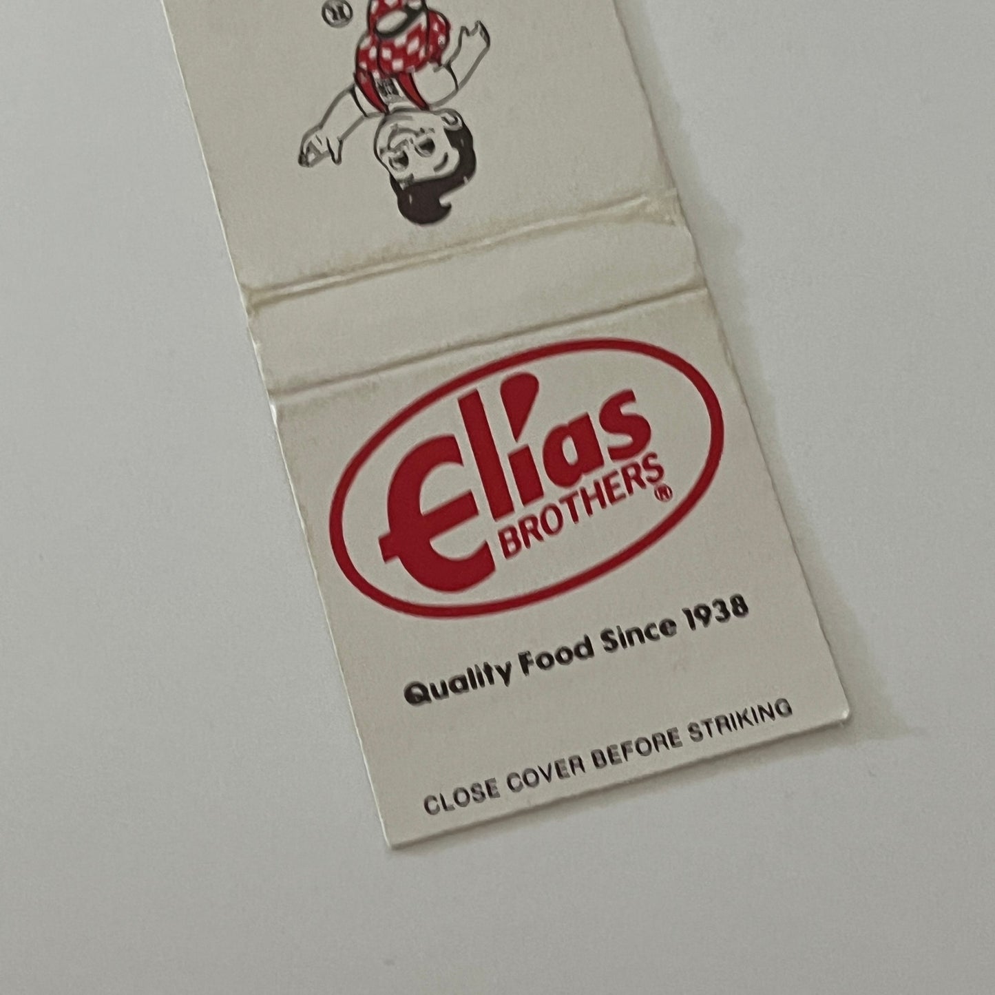 Elias Brothers Big Boy Restaurant Vintage Matchbook Cover TB6-MB2-4