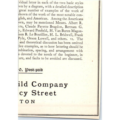 Genealogy - The Boston Transcript Co Boston MA c1905 Victorian Ad AE9-MA5