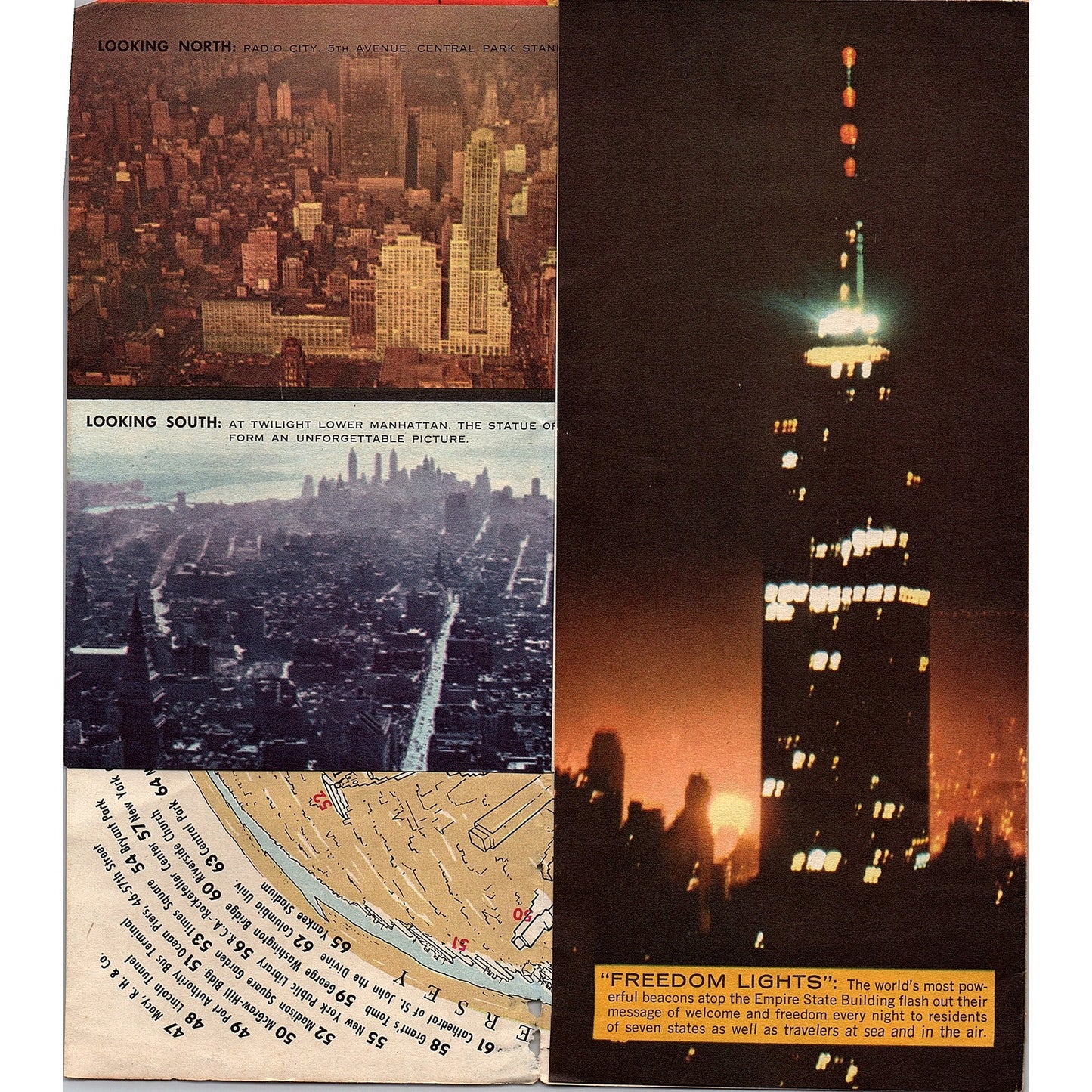 The Empire State Building Observatory Vintage Travel Brochure TH2-TB5