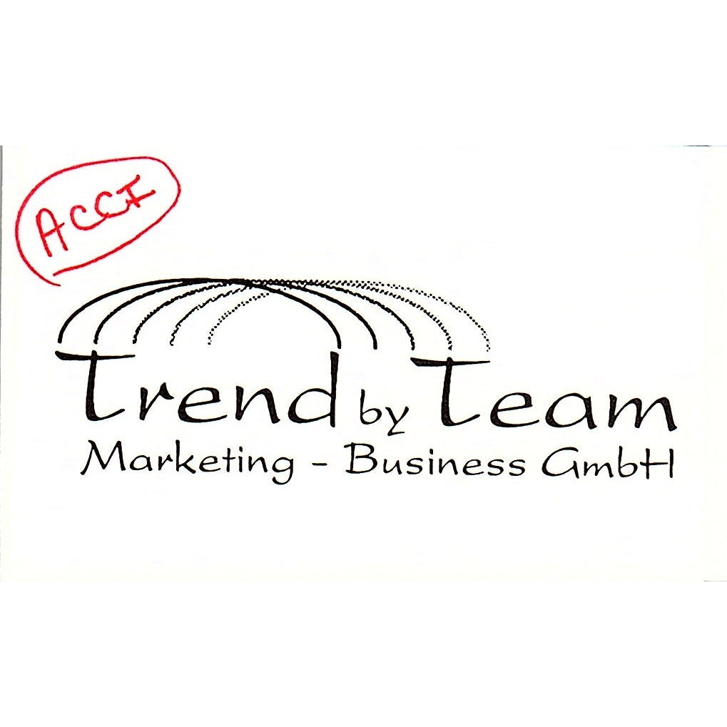 Trend By Team Horst Mellis Geschäftsführer Essen Germany Business Card SC9-B9