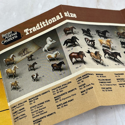 1981 Breyer Animal Creations Mini Pamphlet Will James’ Smoky Horse SB8