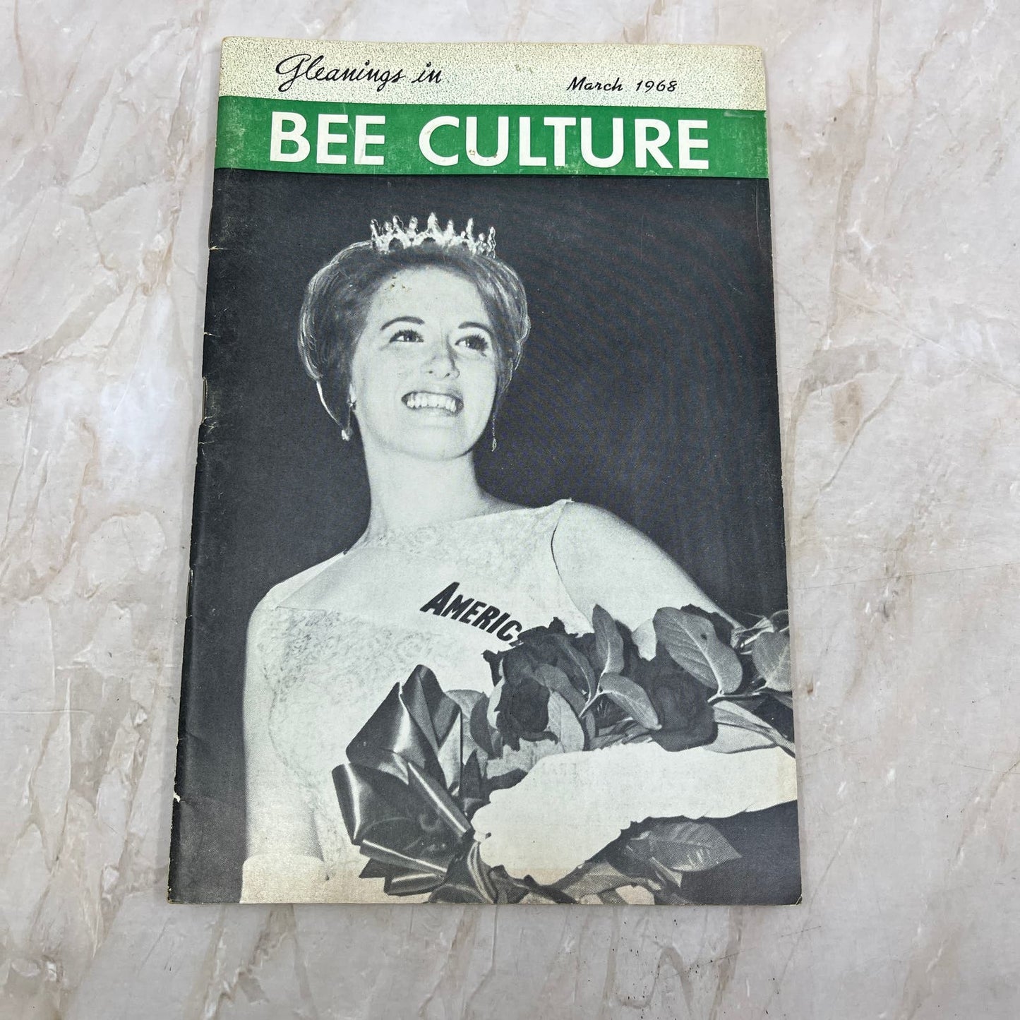 1968 March Gleanings in Bee Culture Magazine Bees Beekeeping Honey TD7