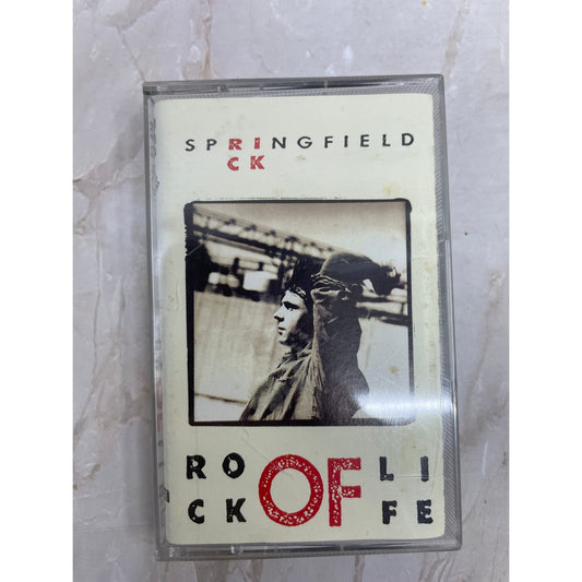 Rick Springfield Rock of Life BMG RCA Cassette Tape TH9-T1