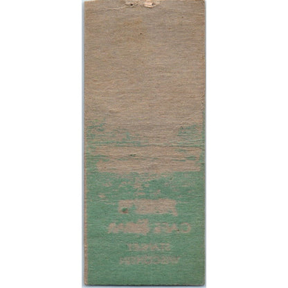 Miner's Home Johnson Bros. Ironwood MI Vintage Matchbook Cover SD2-Y6