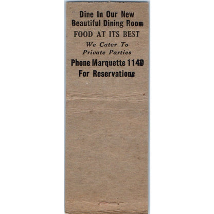 Republican Hotel Cocktail Lounge Coffee Shop Milwaukee Matchbook Cover SD2-Y14